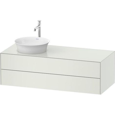 Meuble sous-vasque WHITE TULIP 1300x550mm 2 tiroirs No sdm o ES
