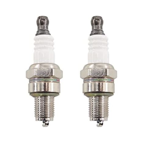 VURAHOME - Lot de 2 bougies dallumage pour Stihl MS170 MS171 MS181 MS181C MS211 MS231 MS241 MS251 BG56 BG56C BG66 BG86C BR500 BR550 BR600 Remplace Bosch USR7AC, NGK 365 cm R6H (1/4)