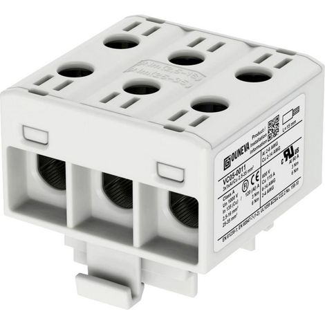 Ouneva Group VC05-0011 Verteilerblock Schrauben Grau 1 St.