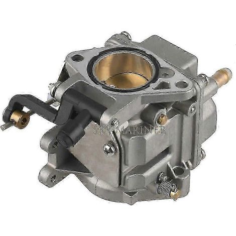 Carburateur de moteur de bateau 61N-14301 (références : 69P-14301-00, 69S-14301-00, 61N-14301-00) pour moteur de bateau Yamaha 2T 25 CV 30H E25B E30H 25B (1/2)