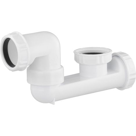 Noyon & Thiebault – Siphon orientable 360° pour baignoire Ø40 – Sortie conique 40x49 – Finition métal pour installations durables