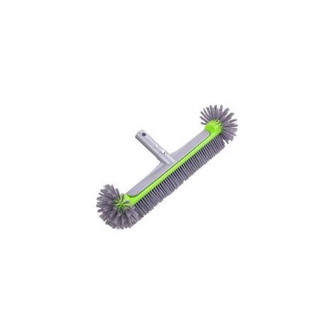 Balai Brosse Piscine Brosse Piscine Liner 17,5″, Balai Piscine Brosse pour Piscine, Tête de Brosse de Piscine Détachable avec Poils Robustes Poignée en Aluminium EZ Clip,Sans tige tél (1/4)