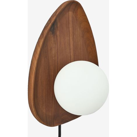Aplique de pared ↑24 cm en madera de acacia Freidy SKLUM             