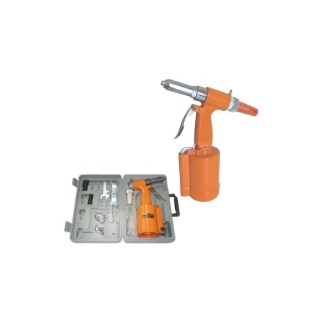 Rivettatrice professionale con accessori ad aria compressa/pneumatica in valigetta