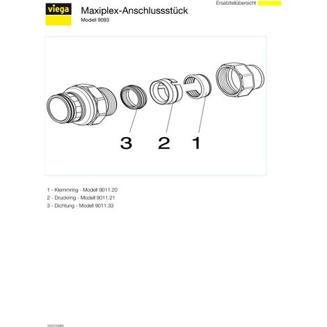 VIEGA 712846 Raccord Maxiplex 9093 (1/5)