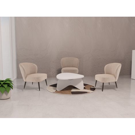 Chaise lounge de brasserie en tissu Asia (1/5)