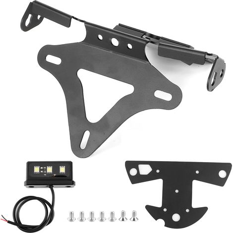 Fender Bracket License Plate Holder Eliminate 46 62 7 715 968 Compatible S1000RR S1000R HP4 (1/5)