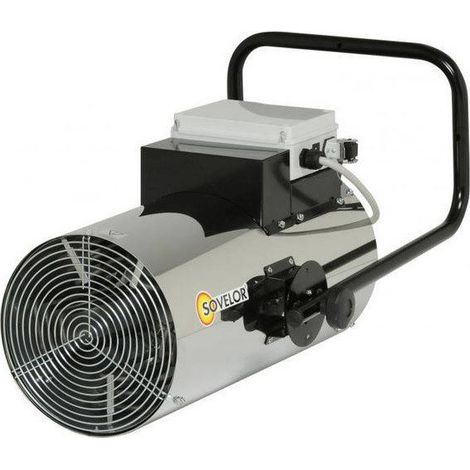Sovelor - Chauffage air pulsé suspendu électrique inox 380V3 50 Hz 15 kW - DS15I (1/2)