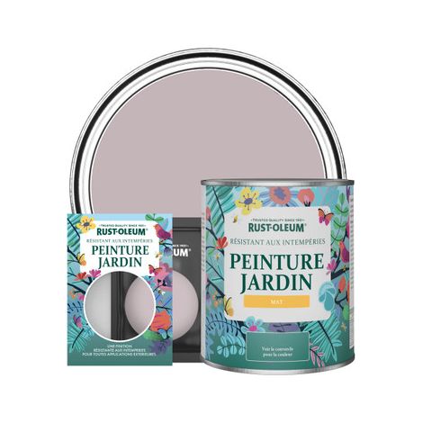 Peinture Jardin, Finition Mat - Lilas (1/3)