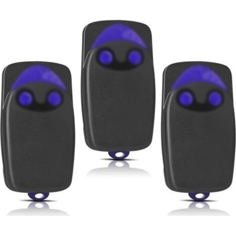 Reemplazo de 3 piezas para control remoto NICE, control remoto de puerta de 2 canales de 433,92 MHz, compatible con Flo1r-s, Flo2r-s, Flo4r-s (1/5)
