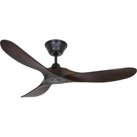 DC Ceiling Fan Eco Genuino Black / Walnut 122