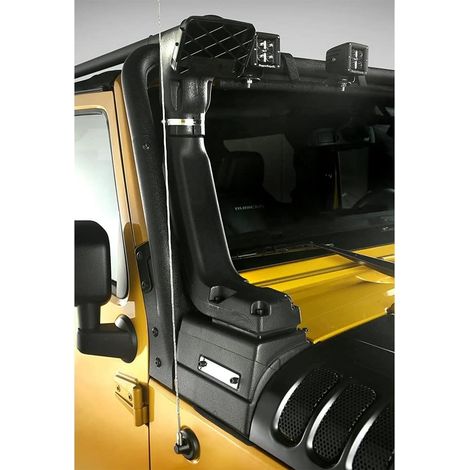 Snorkel Auto, Tête de filtre d'air Offroad, Tuyau d'admission d'air, Filtre à air pour snorkel, Collecteur de poussière Tête d'admission d'air (89mm) (1/5)