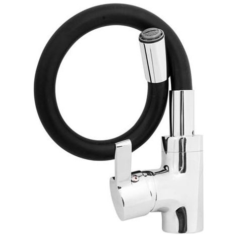 PYRAMIS 090919638 kitchen faucet Black. Chrome (1/2)