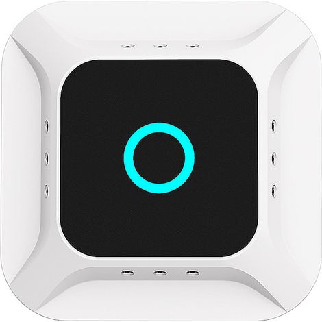 Répulsif à ultrasons pour rongeurs à 360° - Répulsif à ultrasons pour rongeurs d'intérieur - Fréquence variable multimode - Avec 12 lumières stroboscopiques LED - Convient aux maisons, garages et entr