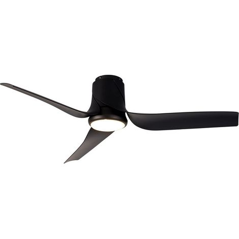 Mantra Ventilateur de plafond LED 30W USHUAIA 35W Noir 2700K-5000K, 2400 Lm (1/5)