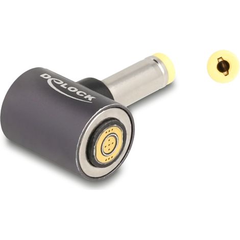 Delock Adaptador para cable de carga de portÃ¡til HP de 4,8 x 1,7 mm macho a conector magnÃ©tico de 8 pines