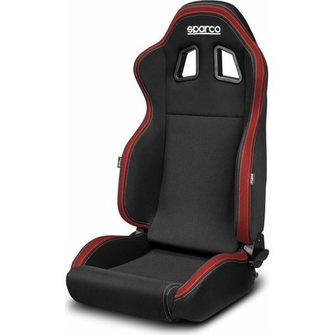 Siège Racing Sparco R100 Noir/Rouge