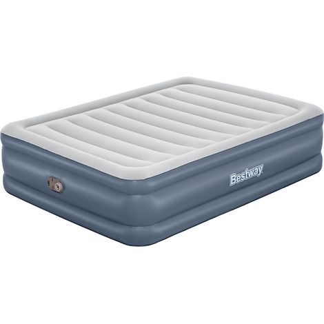 Bestway Luftbett 203 x 152 x 51 cm Tritech mit integrierter Elektropumpe für 2 Personen