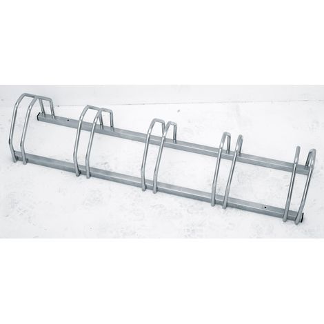 Supporto per biciclette fronte a fronte L 1,25 x L 0,35 m 5 biciclette (1/3)