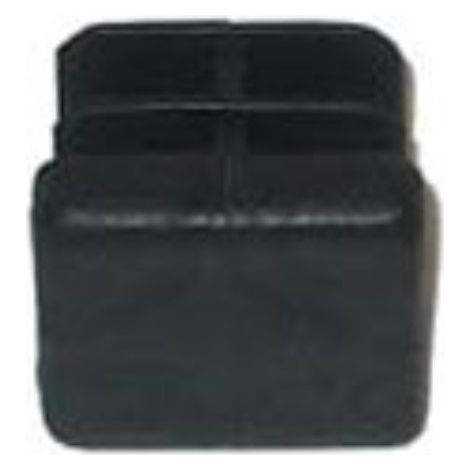 MASIDEF MOBILIA - 4 PIEDINI QUADRI 25X25NERO IN PLASTICA