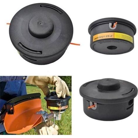 Agricultural Gardening Tool - Replacement Brush Cutter Head, Compatible with Stihl FS55 56 80 85 86 90 25