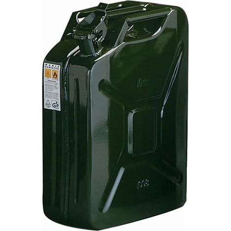 Jerrican Hydrocarbures en tôle - 20 L - vert - LES GENERIQUES (1/2)