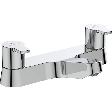 Ideal Standard - Calista, Miscelatore doppio comando per vasca, Cromato (1/4)