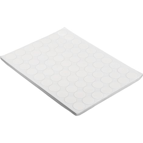 700 pastilles auto-adhésives de 20 mm chacune, forte adhérence, transparentes double face, largement utilisées pour coller du papier, du verre, du cuir et d'autres matériaux. (1/5)