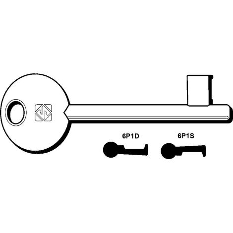 Chiavi patent passepartout bonaiti, etna, mave, mp, oasa, perino - 6p1s sx (ex 5010)