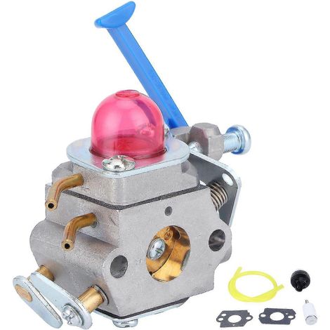 Kit carburateur avec filtre à carburant, durite d'essence et pompe d'amorçage, compatible avec les modèles Husqvarna 128C, 128L, 128LD et 128RJ. (1/5)