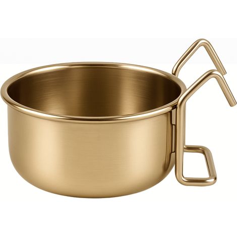 Cuenco metálico de acero inoxidable XS colgante - 150 ml (1/2)