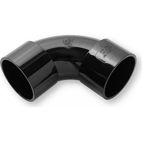 Primaplumb 40mm Black Plastic 92.5° Swept Bends for Plumbing