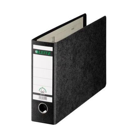 Leitz Ordner 10740000 DIN A4 quer 80mm Pappe schwarz (1/5)