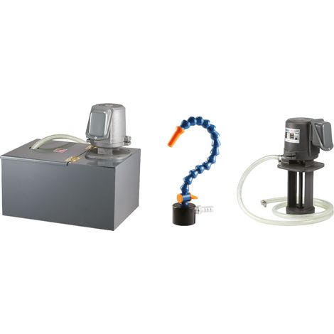 Système de refroidissement universel 93 W 1/8 CV réservoir en acier 15 litres 400V Vertex VWP-81-150K 400V
