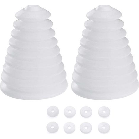 Dust Cover for Power Tool 2 PCS Drill Dust Collector Rubber Dust Cover Drilling Dust Collector Accessory for Dustproof Drill Electric Drill Power Tool 8Accessorie