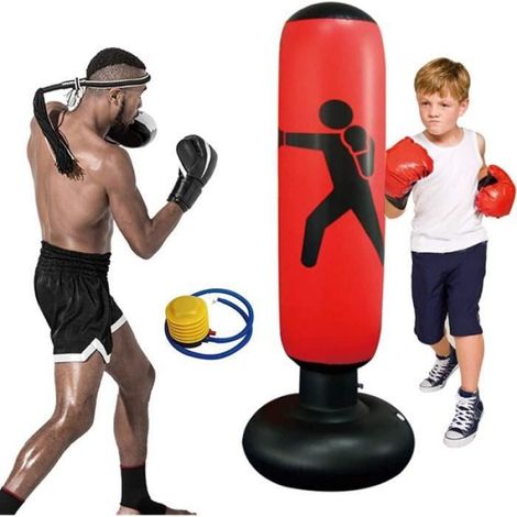 Sac de frappe gonflable - - 160 cm - PVC - Enfants - Sports de combat (1/4)