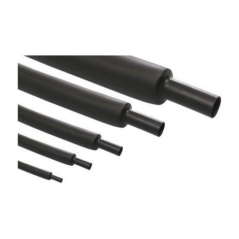 GUAINA TERMORESTRINGENTE - NERO MM 3,2-1,6 CF=MT 15 - 1 confezione (1/2)