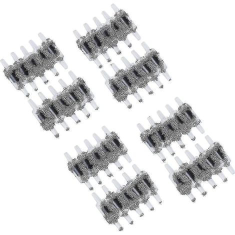 40 clapets anti-retour unidirectionnels pour pompe à air CO2 pour aquarium (1/4)