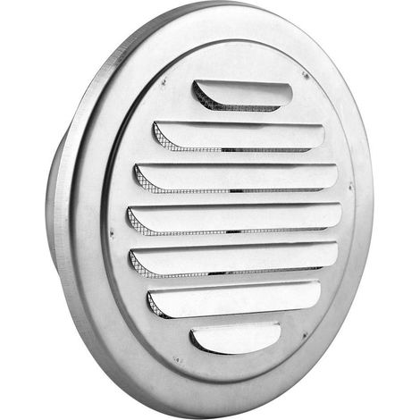 Rundes Lüftungsgitter – Edelstahl – Insektenschutzgitter – Lüftungsauslass – Wandabdeckung (1/5)