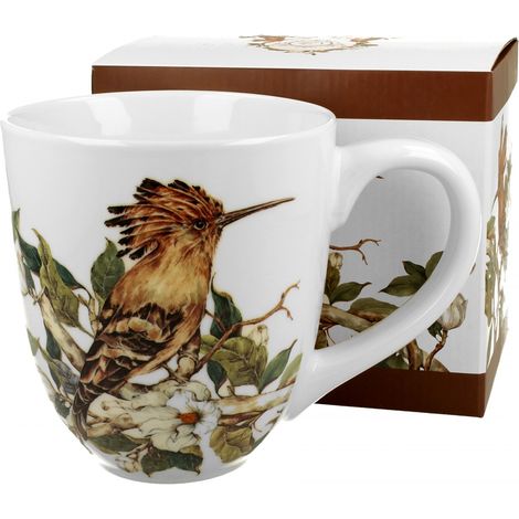 Tazza XXL Pl Dudki, in porcellana, multicolore