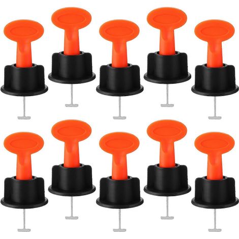 Kit de nivellement de carrelage premium 51 pièces, ensemble d'outils réutilisables pour la pose de carrelage (1/3)
