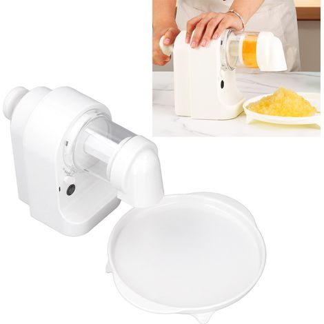 Trituradora de hielo eléctrica recargable con puerto USB (2000 mAh) y 2 vasos, multifuncional para cócteles y batidos, portátil, fabricada en material ABS. (1/5)