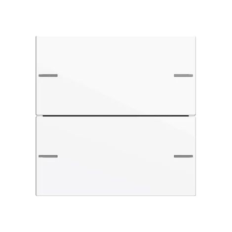 Gira Set tasti 2f Sensore a sfioram.4.55 Bianco puro [575203], 5752 03