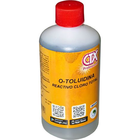 Oto. Bottiglia 250 ml reattiva per cloro totale
