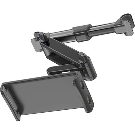 Adjustable car tablet holder, headrest mount, suitable for 4.7 to 12.9 inch mobile phones and tablets (1/5)