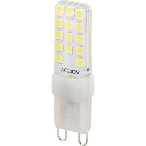 G9 LED-Lampen, 5 Watt, dimmbar, für Kronleuchterbeleuchtung im Innenbereich, 6000 Kelvin, 450 Lumen, 220 Volt (1/5)
