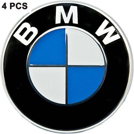 Enjoliveurs pour BMW Série 1/3/5/M/X3/X5/Z4/Série 6 – Référence 36136783536 – Lot de 4 pièces en alliage léger (1/5)