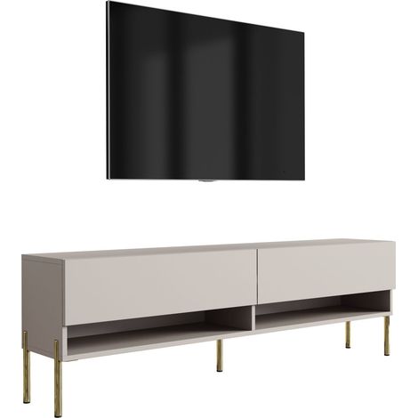 Mobile TV : Cachemire, gambe dritte dorate, 170 × 32 × 52 cm (1/5)