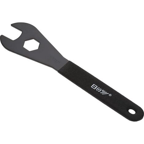 Clé à cône 15/16/17/18 mm, outil de clé à cône à extrémité ouverte simple, clé à cône multifonction en acier au carbone, outil de réparation de vélo (17 mm) (1/5)