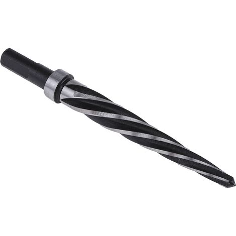 Rs Pro – Foret d'alésoir conique HSS 16mm – Longueur 167mm – Pour acier et métaux – 5 goujures pour coupe précise